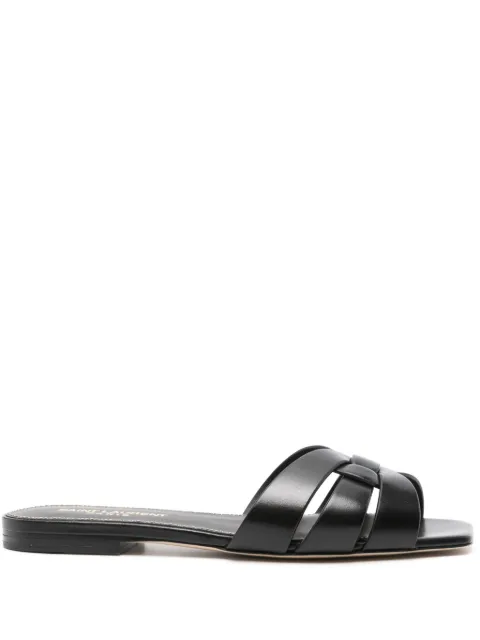Saint Laurent Tribute sandals Black 571952BDA00