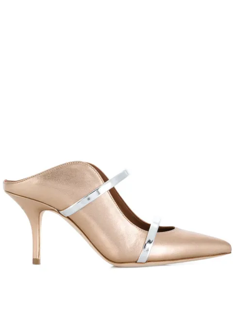 Malone Souliers Maureen pointed mules Gold MAUREEN7029
