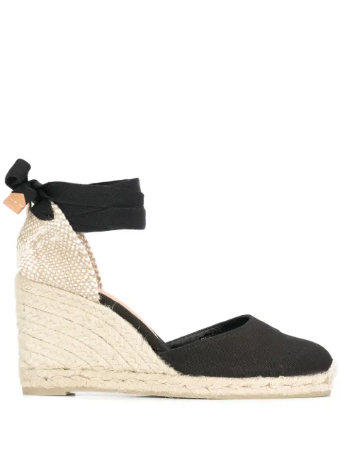 Castañer 65mm Carina espadrilles Black 020962