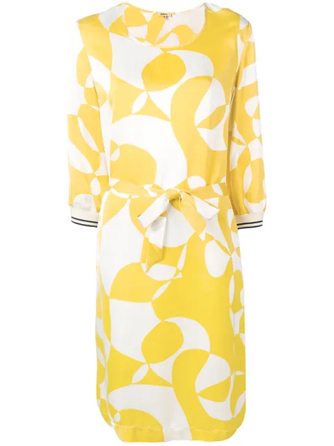 Bellerose belted shift dress Green SAOF1604