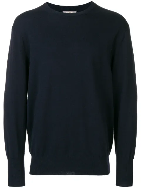 N.Peal The Oxford cashmere jumper Blue NPG000132R