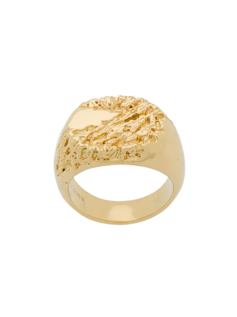Maria Black Rock signet ring Gold 500381YG