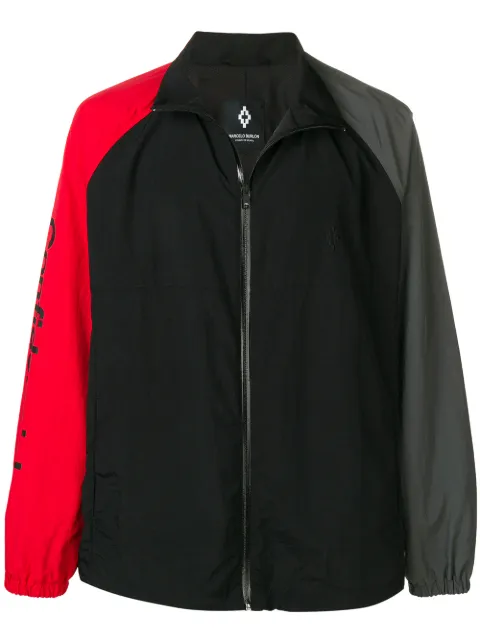 COUNTY OF MILAN colour-block windbreaker Black CMEB022S19A250941088