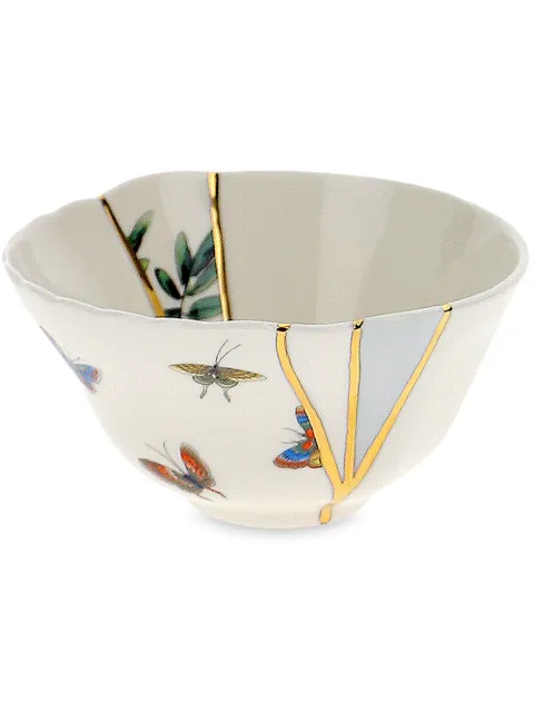 Seletti crack detail bowl White 09632KINTSUGIN2