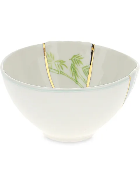 Seletti crack detail bowl White 09633KINTSUGIN3