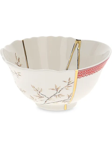 Seletti crack detail bowl White 09631KINTSUGIN1