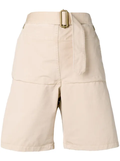 JW Anderson Fold front utility shorts Brown TR02519A