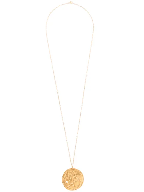 Alighieri The Future's Not Ours pendant Gold THEFUTURESNOTOURSPENDANT