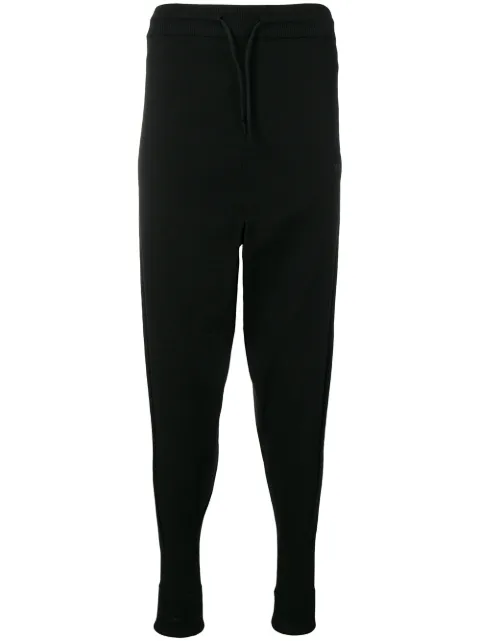 Y-3 drawstring slouched trousers Black DY7159