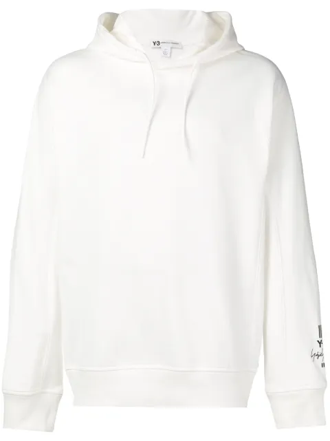 Y-3 branded hoodie White DY7250