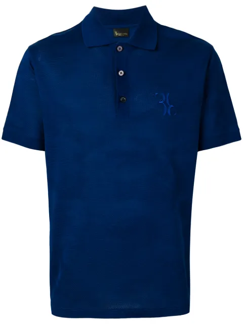 Billionaire logo polo shirt Blue B19CMTK2909BTE005N