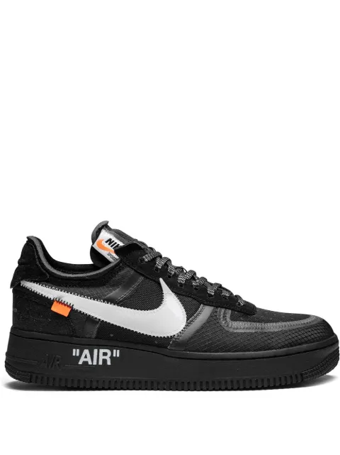 Nike X Off-White The 10: Air Force 1 Low "Black" sneakers Black AO4606001