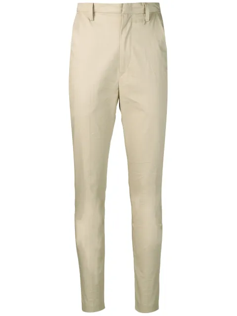 MARANT ÉTOILE high-waisted tapered trousers Neutrals PA103919P018E