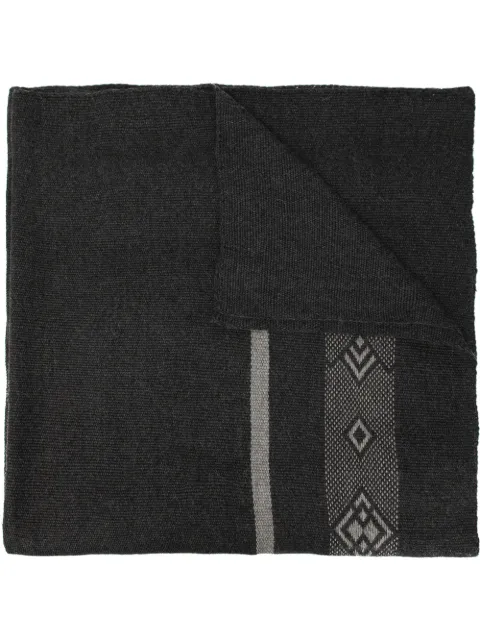 VOZ Wide Diagonal Blanket scarf Grey VS14CHARCOAL