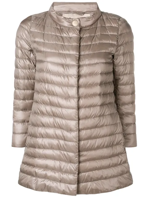 Herno quilted coat Grey PI0767DIC12017