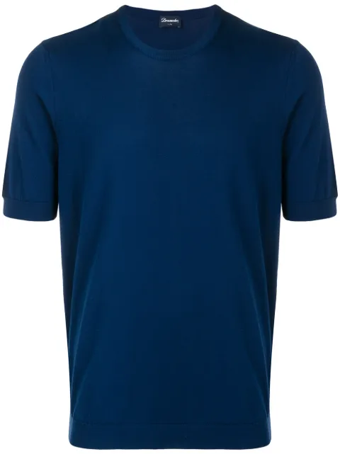 Drumohr short-sleeve T-shirt Blue D0GN100