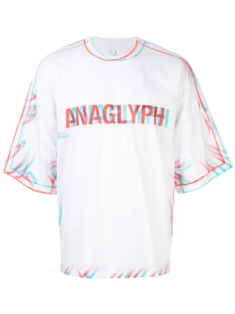 Doublet oversized T-shirt White 19SS21CS122