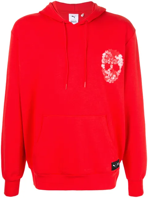PUMA skull print sweatshirt Red 57822311