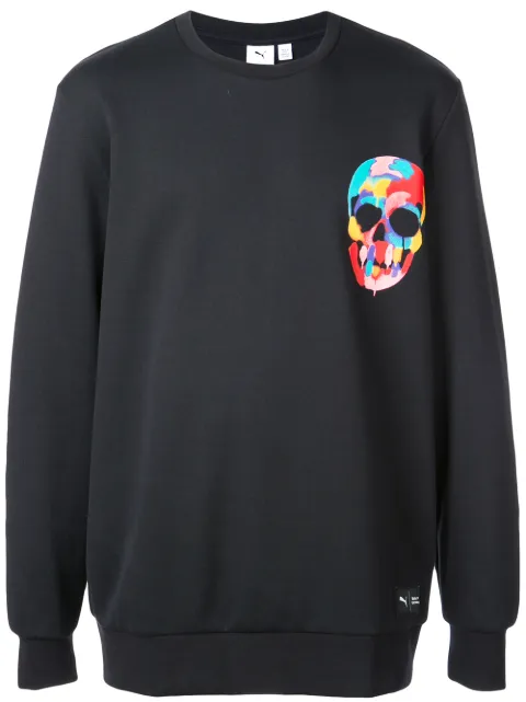 PUMA Skull print hoodie Black 57822801