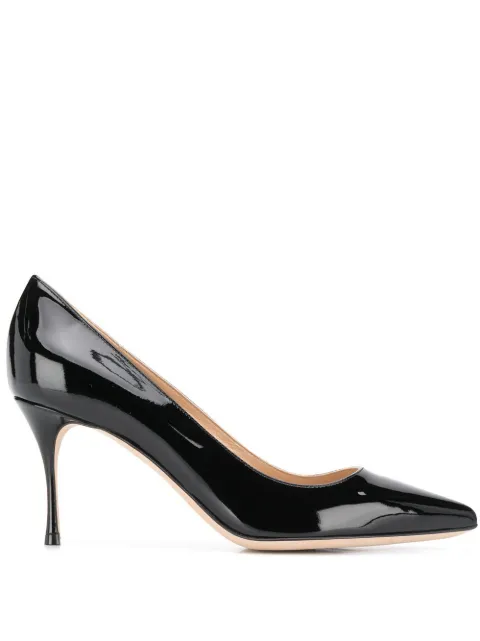 Sergio Rossi Godiva 75mm pumps Black A43841MVIV01