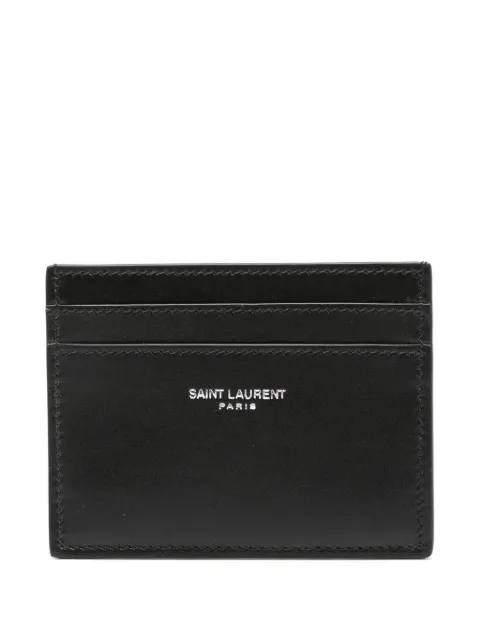 Saint Laurent Paris card case Black 3759460U90N