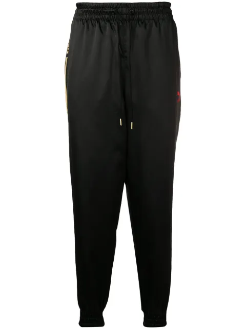 PUMA side stripe track pants Black 578776N01