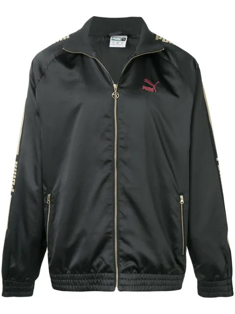 PUMA embroidered logo sport jacket Black 578774N01