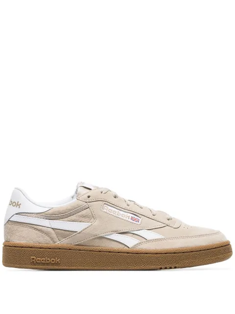 Reebok neutral Revenge Plus suede low top sneakers Neutrals CN6010