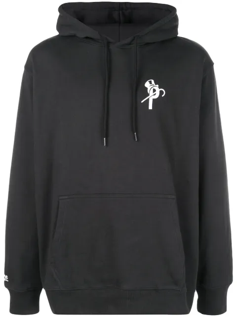 Palace Pound logo-print hoodie Black P14HD028