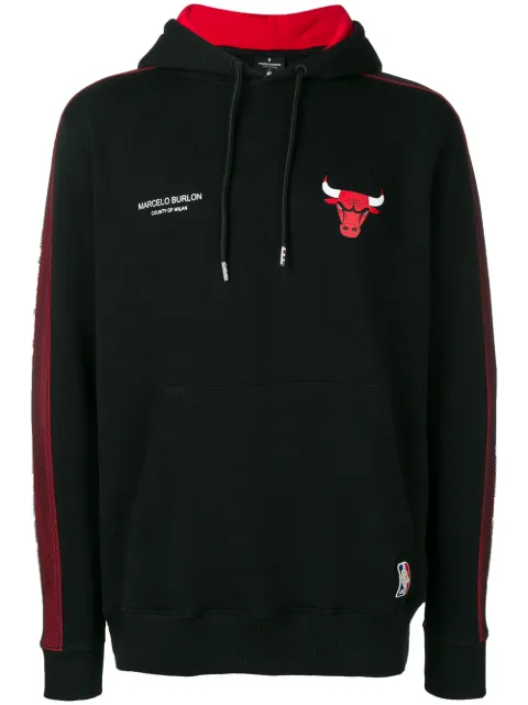 COUNTY OF MILAN Chicago Bulls hoodie Black CMBB044R19630037