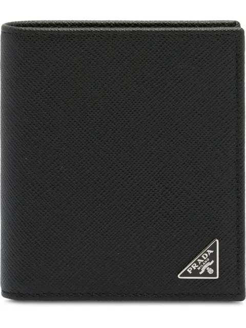 Prada Saffiano leather wallet Black 2MO004QHH