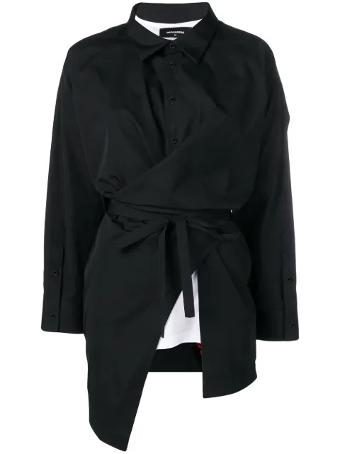 DSQUARED2 nina tape dress Black S75FZ0033STN836