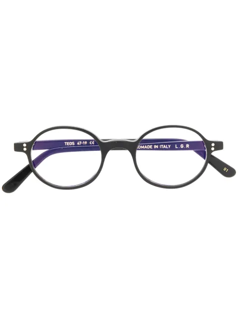 L.G.R Teos glasses Black TEOS