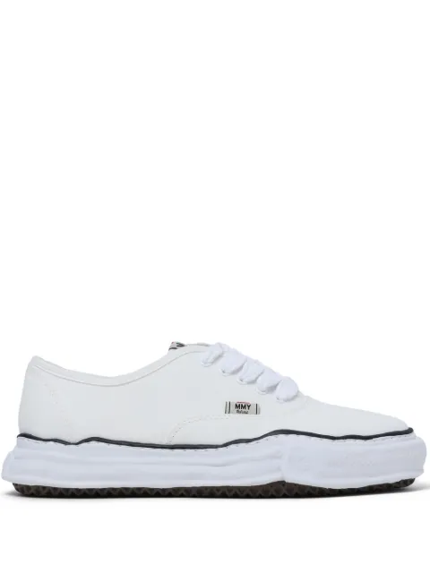 Maison MIHARA YASUHIRO Baker OG sole canvas low-top sneakers White A02FW704