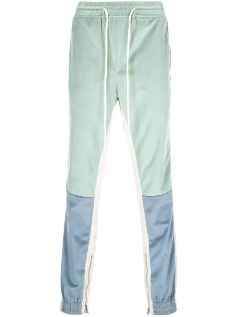 God's Masterful Children velvet tapered trousers Green GMC02AIB17