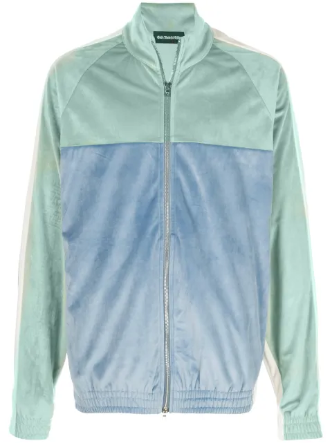 God's Masterful Children velvet retro sports jacket Green GMC02AIX17