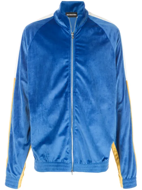 God's Masterful Children velvet bomber jacket Blue GMC02AIX14