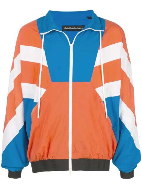 God's Masterful Children Superstar striped jacket Orange GMC02AIX07