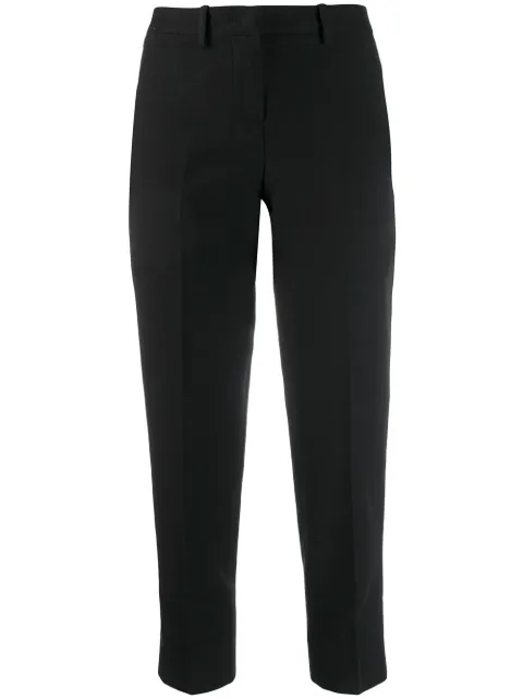 Love Moschino slim cropped trousers Black WP92004T9736