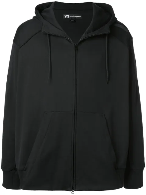 Y-3 Yohji Skull zipped hoodie Black DZ4564