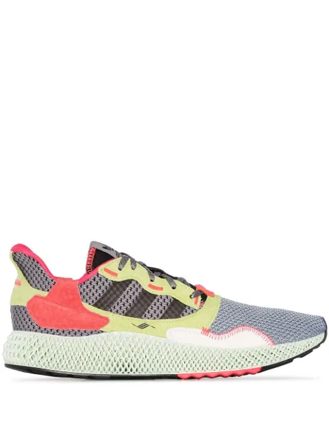 adidas ZX 4000 4D "Grey/High Res Yellow" sneakers Grey BD7927