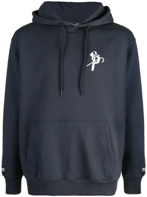 Palace Pound-print hoodie Black P14HD029