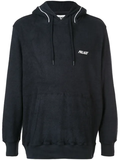 Palace Pipe Up embroidered-logo hoodie Blue P14CS059