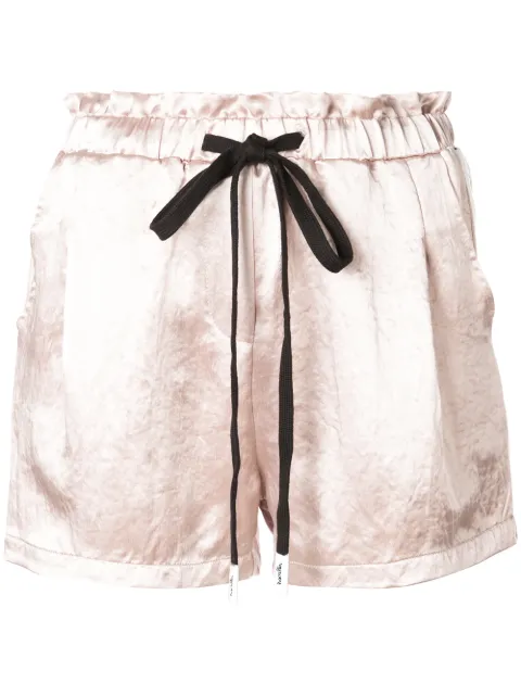 Haculla silky shorts White HAW02AIBS01
