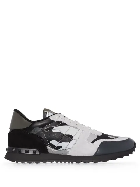 Valentino Garavani Rockrunner Camouflage sneakers Grey YS0723XVU
