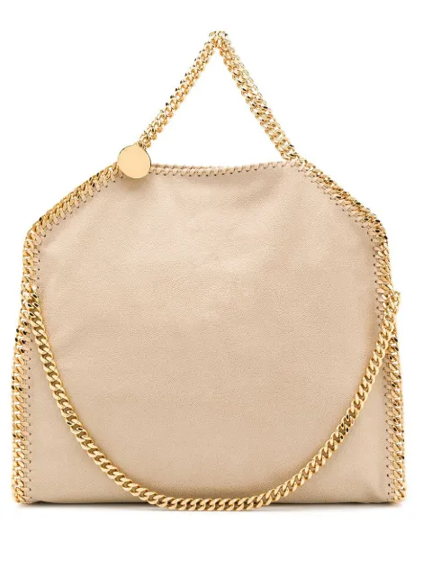 Stella McCartney Falabella fold-over tote bag Neutrals 234387W9355
