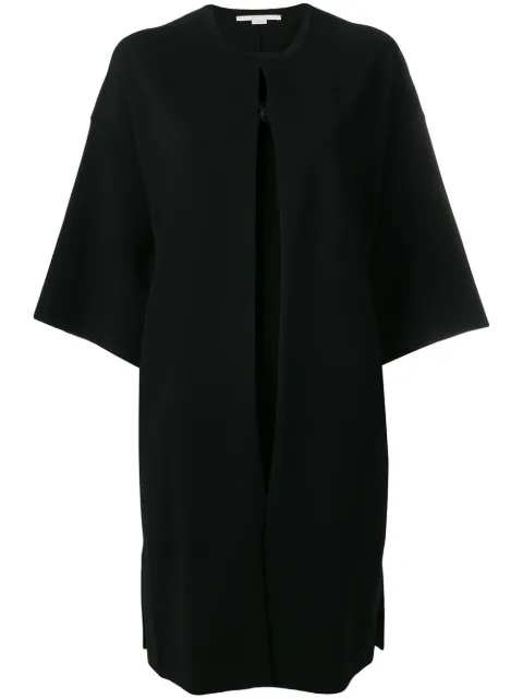 Stella McCartney compact knit coat Black 548537S1961