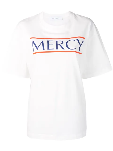 Walk Of Shame 'mercy' T-shirt White TSH010APS19