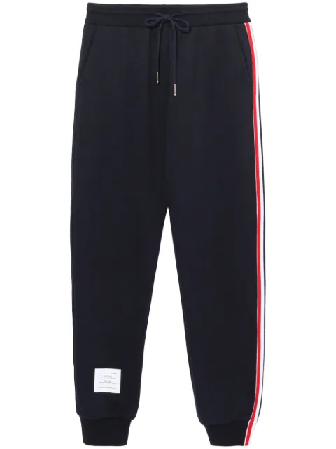 Thom Browne loopback stripe track pants Blue FJQ024A03377