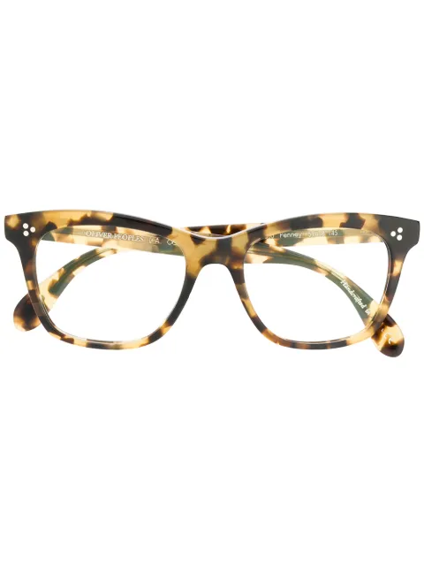Oliver Peoples Penney tortoiseshell glasses Brown OV5375U